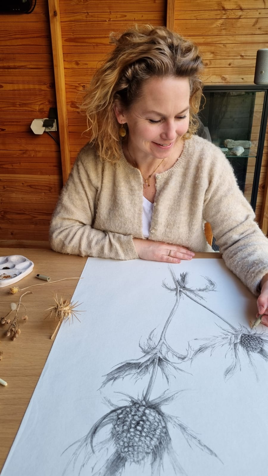Logo van Agnes Stam / Blad&Beeld